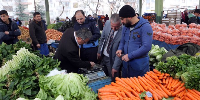 Yenimahalle Belediyesinde terazilere zabıta ayarı