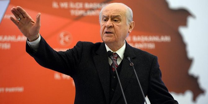 Bahçeli: Afrin mutlaka teröristlerden tepeden tırnağa arındırılmalıdır