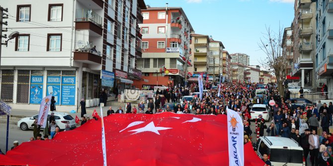 Pursaklar Belediyesinden destek yürüyüşü