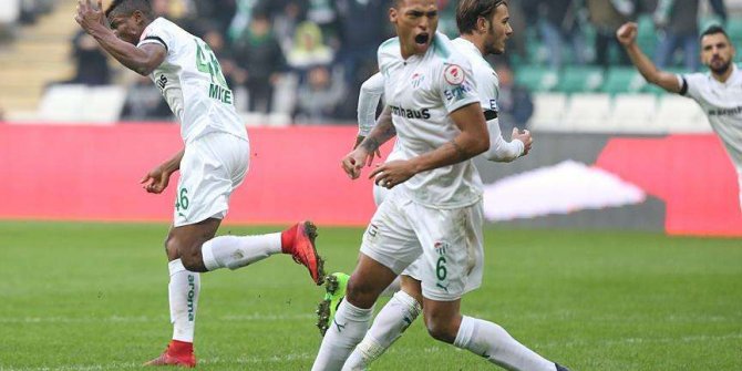 Bursaspor galibiyete kilitlendi