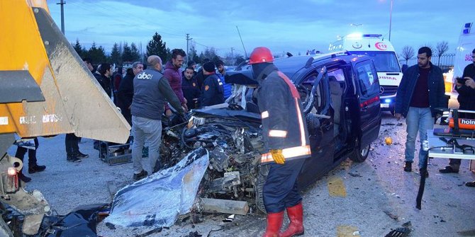 Çubuk'ta feci kaza: 4 ölü