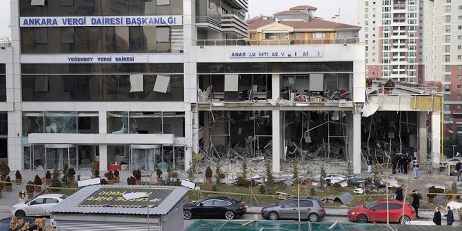 Vergi Dairesi Başkanlığı'ndaki patlamaya ilişkin 7 kişi tutuklandı