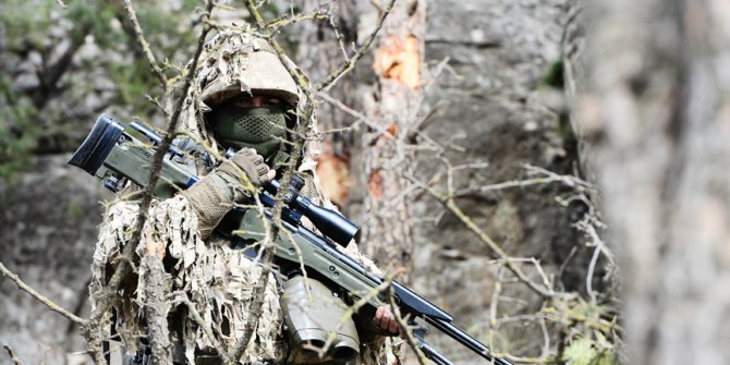 TSK'nın keskin nişancıları Afrin'de