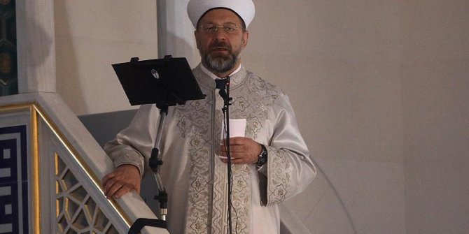 Diyanet İşleri Başkanı Erbaş: Bugün millet olarak beka mücadelesi veriyoruz
