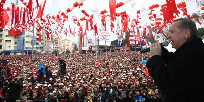 Cumhurbaşkanı Erdoğan'a seçmeninden tam destek