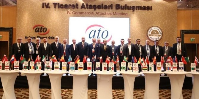 ATO'dan Ticaret Ataşelerine Ankara döneri