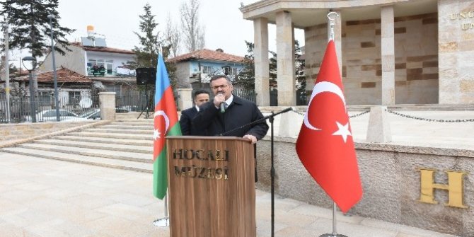 Kızılcahamam'da Hocalı Şehitleri'ne anma