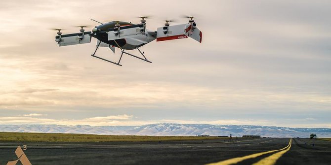 Airbus elektrikli 'uçan taksinin' görüntülerini yayınladı