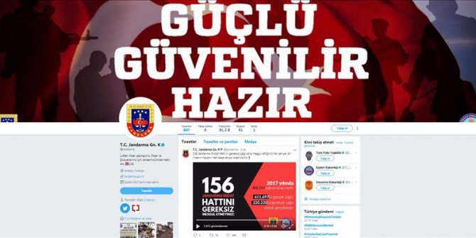 Jandarmadan 'Alo 156' hattı uyarısı