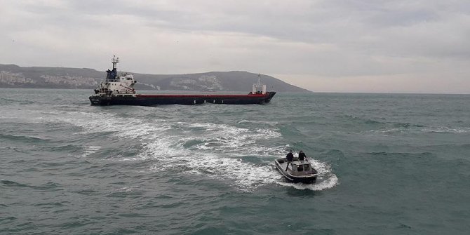 Kuru yük gemisinde patlama