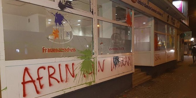 Avrupa'daki PKK/PYD yandaşlarının hedefinde Türk toplumu ve ibadethaneler var