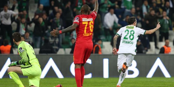 Spor Toto Süper Lig'in 24. haftasında Bursaspor, sahasında Kayserispor'u 1-0 yendi. 