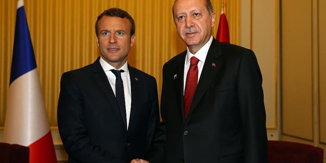 Erdoğan ile Macron Doğu Guta'daki insani dramı görüştü