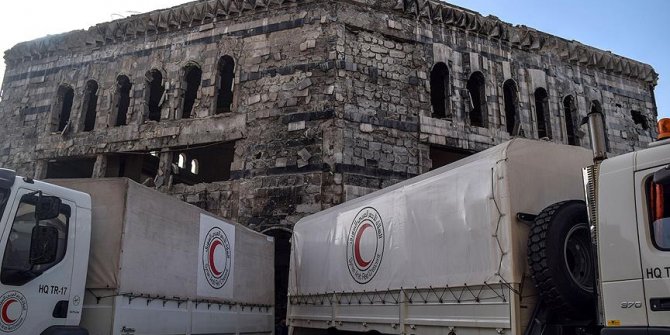 Esed rejiminden BM yardım konvoyuna müdahale