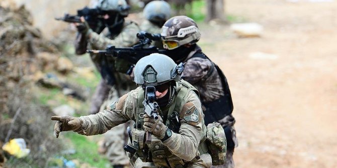 Afrin'de etkisiz hale getirilen terörist sayısı 2872 oldu