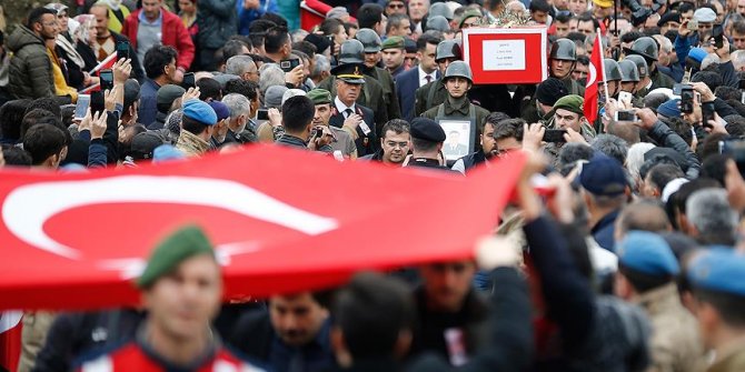 Afrin şehidi Demir, son yolculuğuna uğurlandı