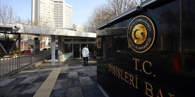 Türkiye'den İsrail Parlamentosunda kabul edilen yasaya tepki
