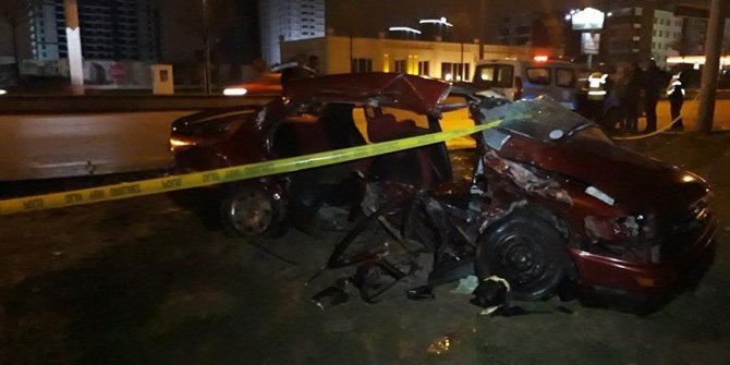 Ankara Sincan'da feci kaza: 2 ölü 2 yaralı