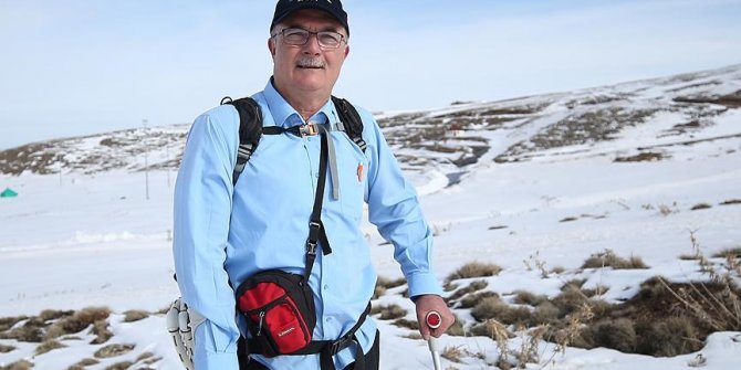 Engelli dağcının hedefi Everest