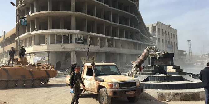 TSK ve ÖSO Afrin merkezinde
