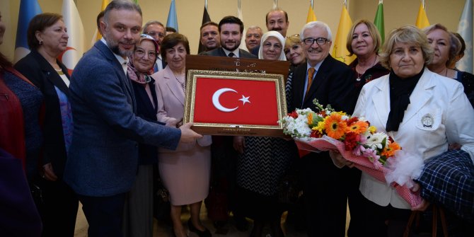 Ertürk BAŞKON heyetini ağırladı