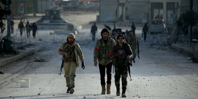 Kontrol altına alınan Afrin'den çarpıcı fotoğraflar