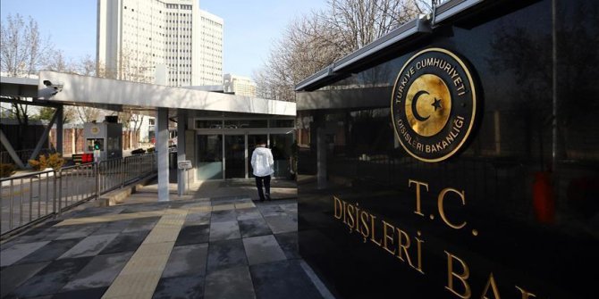 Dışişleri Bakanlığından BAE Dışişleri Bakanı'nın açıklamasına tepki