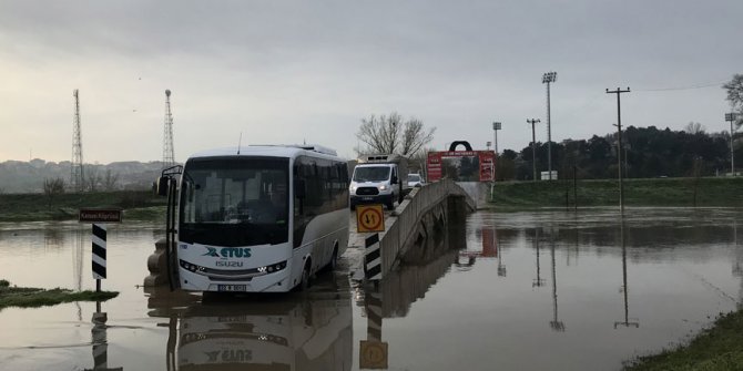 Tunca Nehri'nin debisi yine yükselmeye başladı