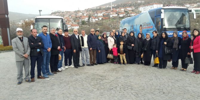 Şehit aileleri ve gaziler Kızılcahamam’ı gezdi