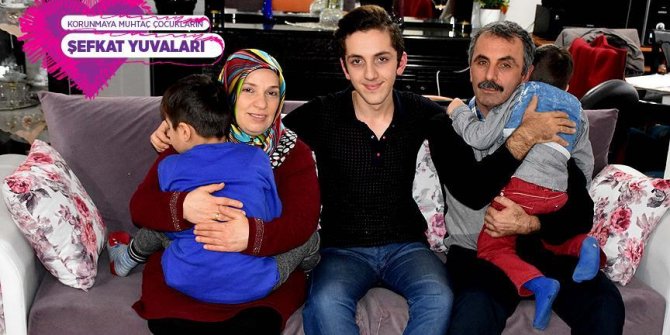Kalabalık aile özlemini 'koruyucu aile' olarak giderdiler