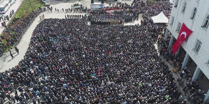 Şehit Jandarma Uzman Çavuş Tokur son yolculuğuna uğurlandı