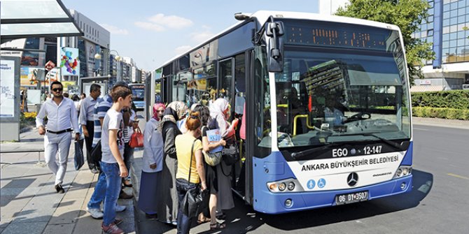 Yayanın üzerine otobüs süren EGO şoförüne işlem