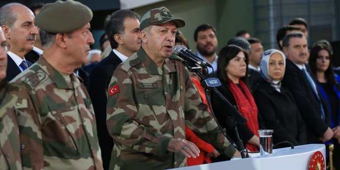 Cumhurbaşkanı Erdoğan sınırda konuştu Türk milleti tarihi bir kenetlenme içinde