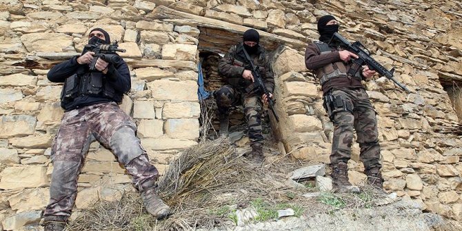 Siirt'te terör örgütü PKK'ya operasyon