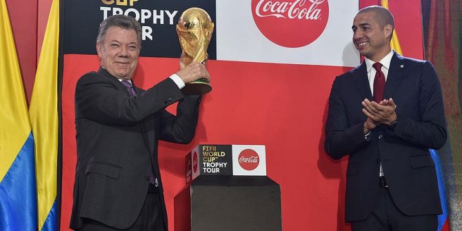 'FIFA Dünya Kupası' Kolombiya'da sergileniyor