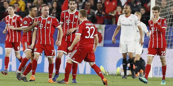 Bayern Münih, deplasmanda Sevilla'yı 2-1 yendi