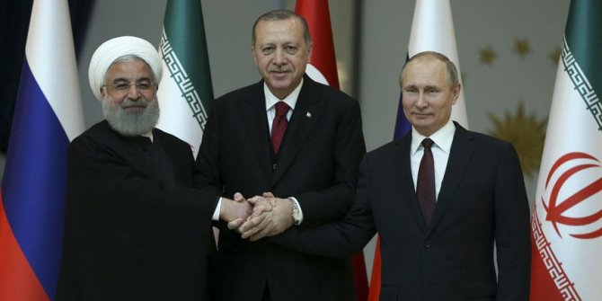 "Türkiye-Rusya-İran Üçlü Zirvesi" başladı
