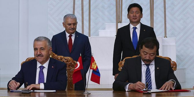 Türkiye ile Moğolistan arasında 7 anlaşma imzalandı
