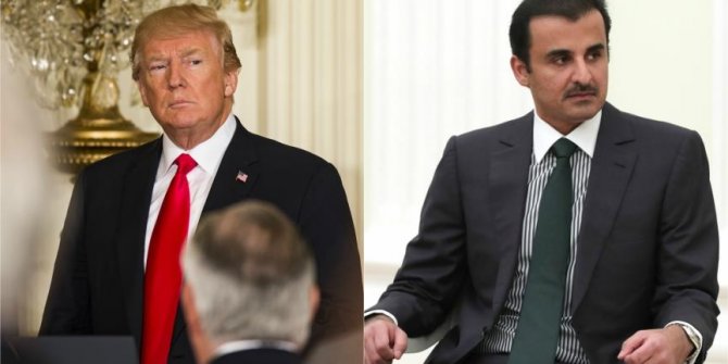 Katar Emiri Şeyh Temim, Trump ile görüşecek