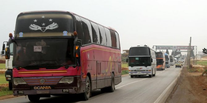 Doğu Guta'dan çıkmak zorunda kalanların sayısı 56 bini geçti