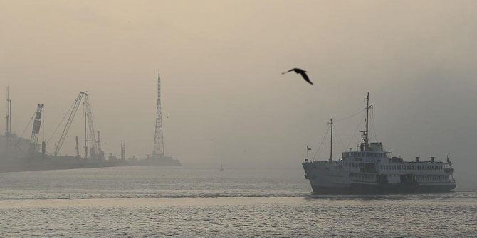 İstanbul'da bazı vapur seferleri iptal edildi
