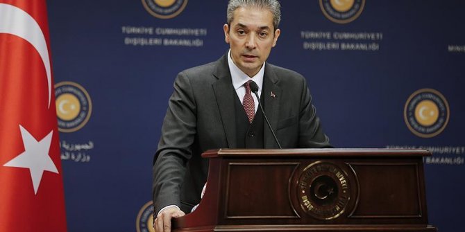 Dışişleri Sözcüsü'nden İsviçre'ye açıklaması At gözlüğüyle bakıyorlar