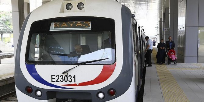 Başkentray'da yolcu sayısı 800 bine yaklaştı