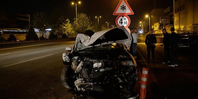 Samsun yolunda zincirleme trafik kazası: 7 yaralı