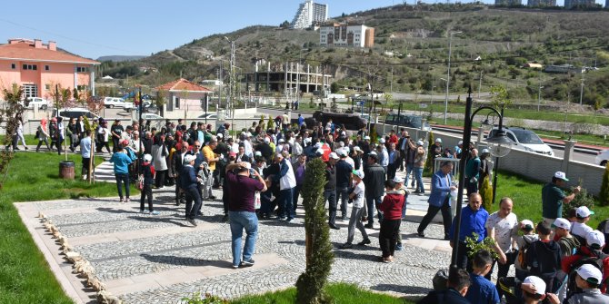 Kızılcahamam bahara "hoşgeldin" dedi