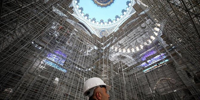 Çamlıca Camisi'nde geri sayım başladı