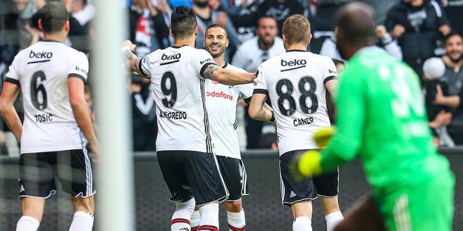 Beşiktaş evinde mutlu