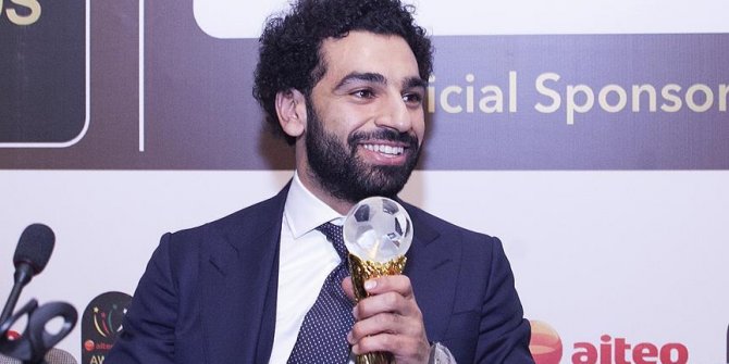 İngiltere'de yılın futbolcusu Salah oldu