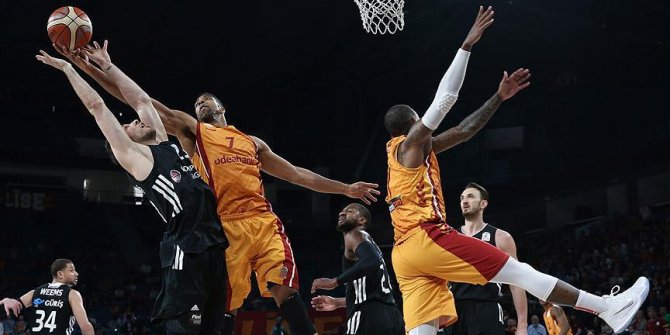 Galatasaray Odeabank, Beşiktaş Sompo Japan'ı 77-73 yendi