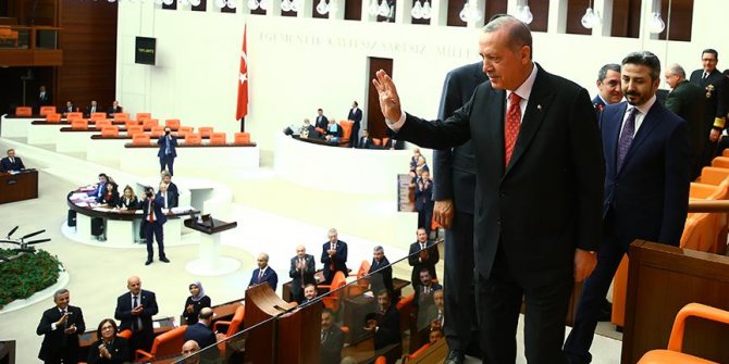 Cumhurbaşkanı Erdoğan TBMM'de